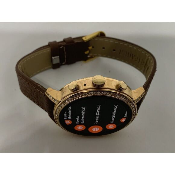 Fossil Gen 4 Authentic Digital Dial Smart Watch Custom Band FTW6011 BA128 - Picture 8 of 12